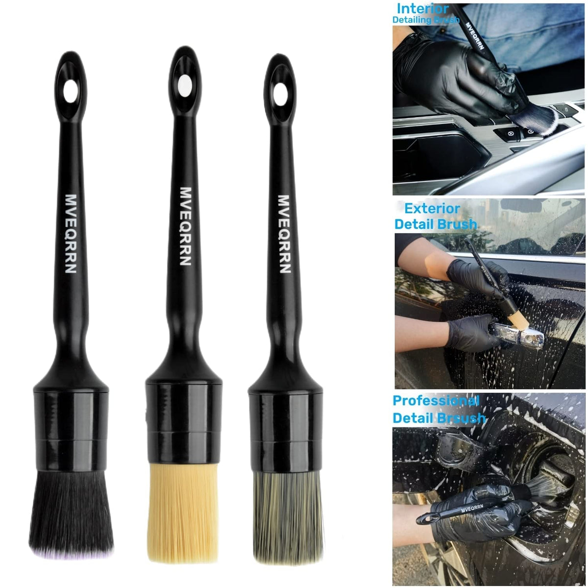 MVEQRRN brush clearing wheel spokes removing brake dust for better finish