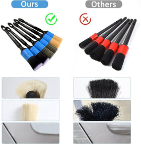 MVEQRRN brush set on workbench with detailing supplies showing professional readiness benefit