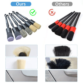 MVEQRRN brushes beside a coin showing size and reach for tight spaces