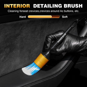 MVEQRRN ultra-soft dust brush sweeping dashboard for gentle dust removal