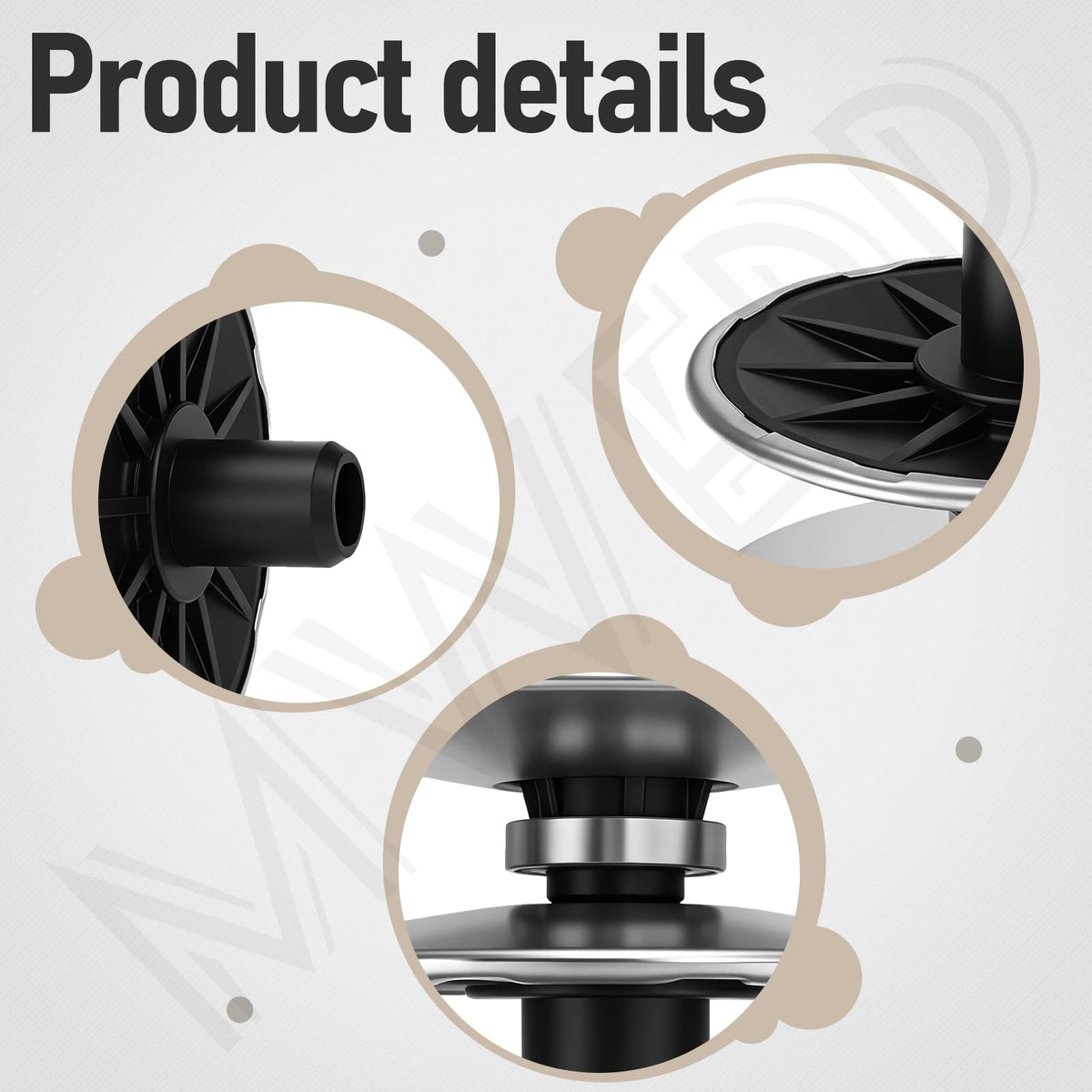 MWEDP spring detail highlighting tension durability for reliable belt control