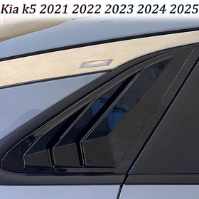 MXkanos installed on Kia K5 side rear window demonstrating visual upgrade