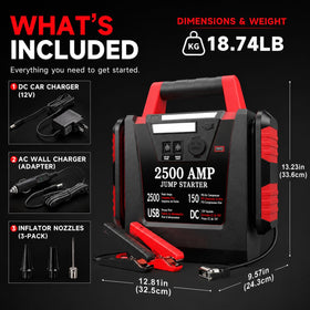 MyAnts jump starter in use restarting a car battery for quick roadside recovery