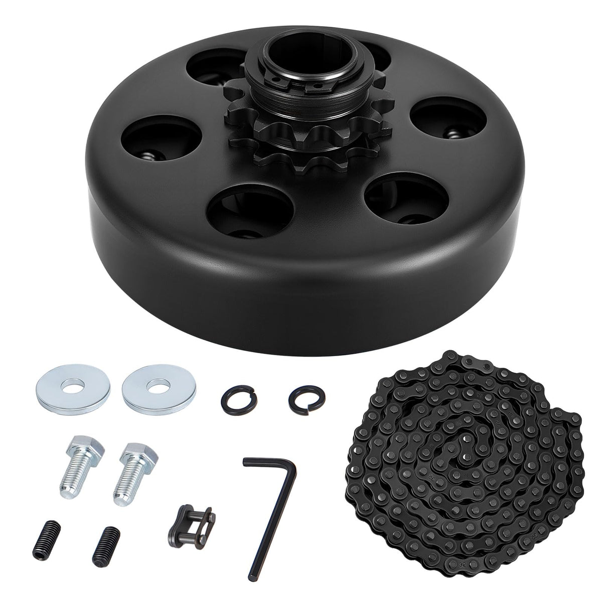 mycheng clutch kit front view showing components for fast install
