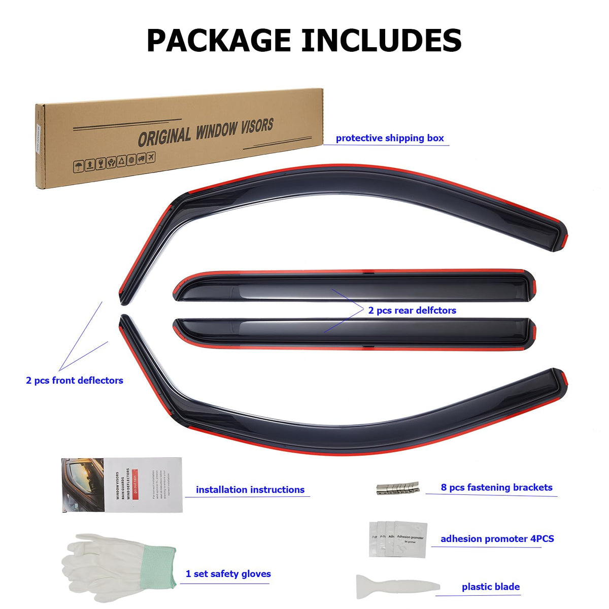 MYCHINSEN adhesion promoter and tools included for secure installation benefit