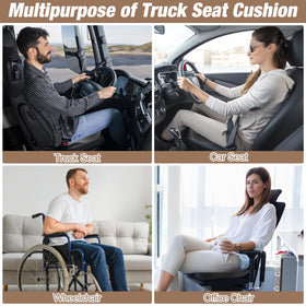 MYFAMIREA anti-slip base keeping cushion stable on the seat