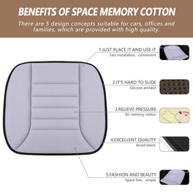 MYFAMIREA close-up of memory foam texture highlighting breathable feel
