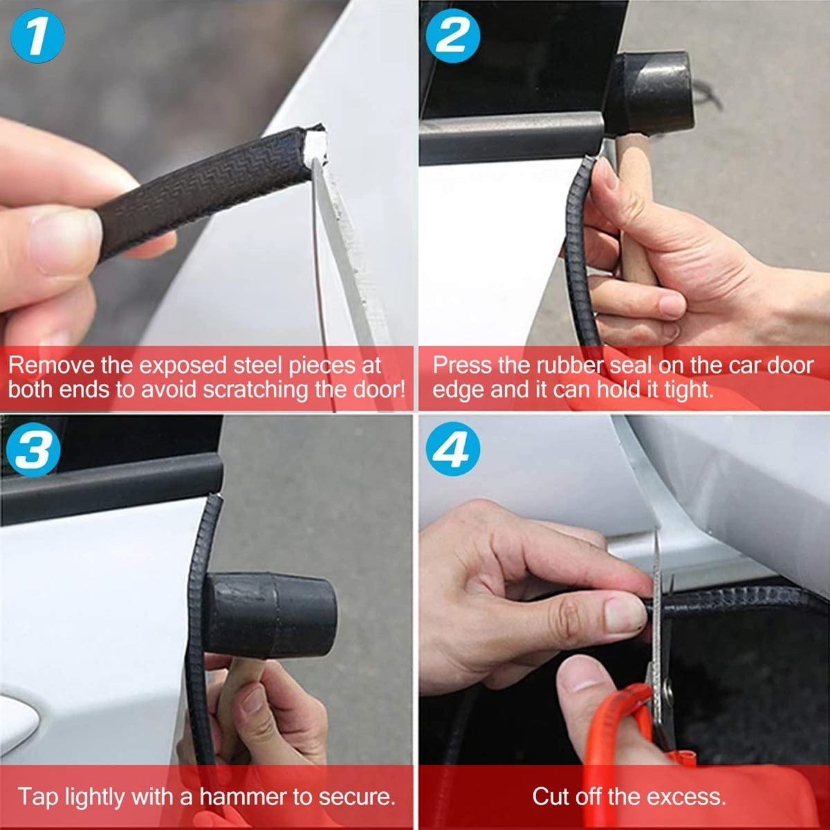 MYFAMIREA applied to window frame protecting sharp metal edges