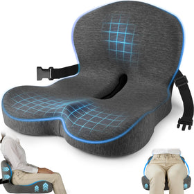 MYFAMIREA front view showing cushion shape and comfort benefits