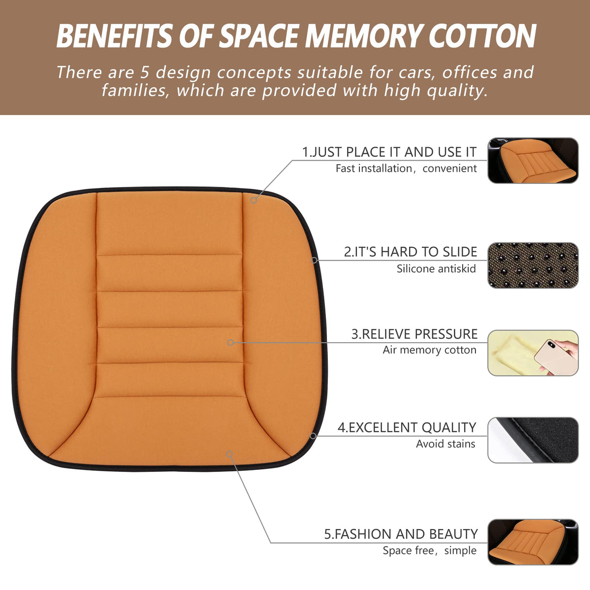 MYFAMIREA breathable mesh cover closeup highlighting airflow benefits