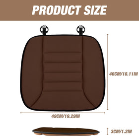 MYFAMIREA cushion beside ruler to show 20x18.5 inch size and fit