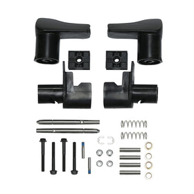 MYFANDOOR front view of fuel tank fairing handle kit showing complete package and benefit