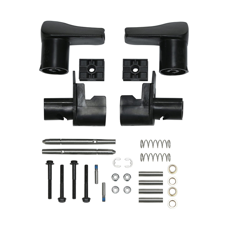 MYFANDOOR front view of fuel tank fairing handle kit showing complete package and benefit