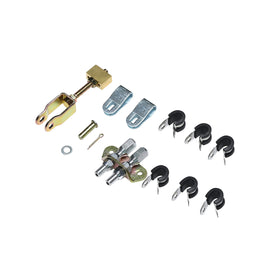 MYFANDOOR installed in vehicle illustrating simple fitment and improved parking brake control