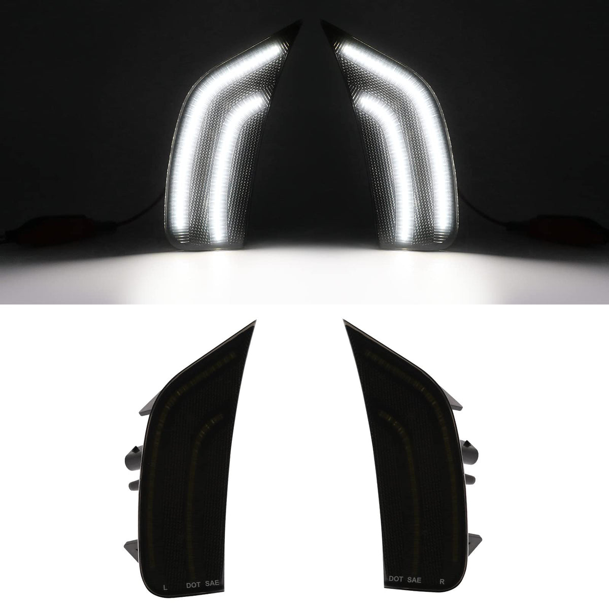 Mynoway closeup of LED strip detail highlighting bright white illumination benefit