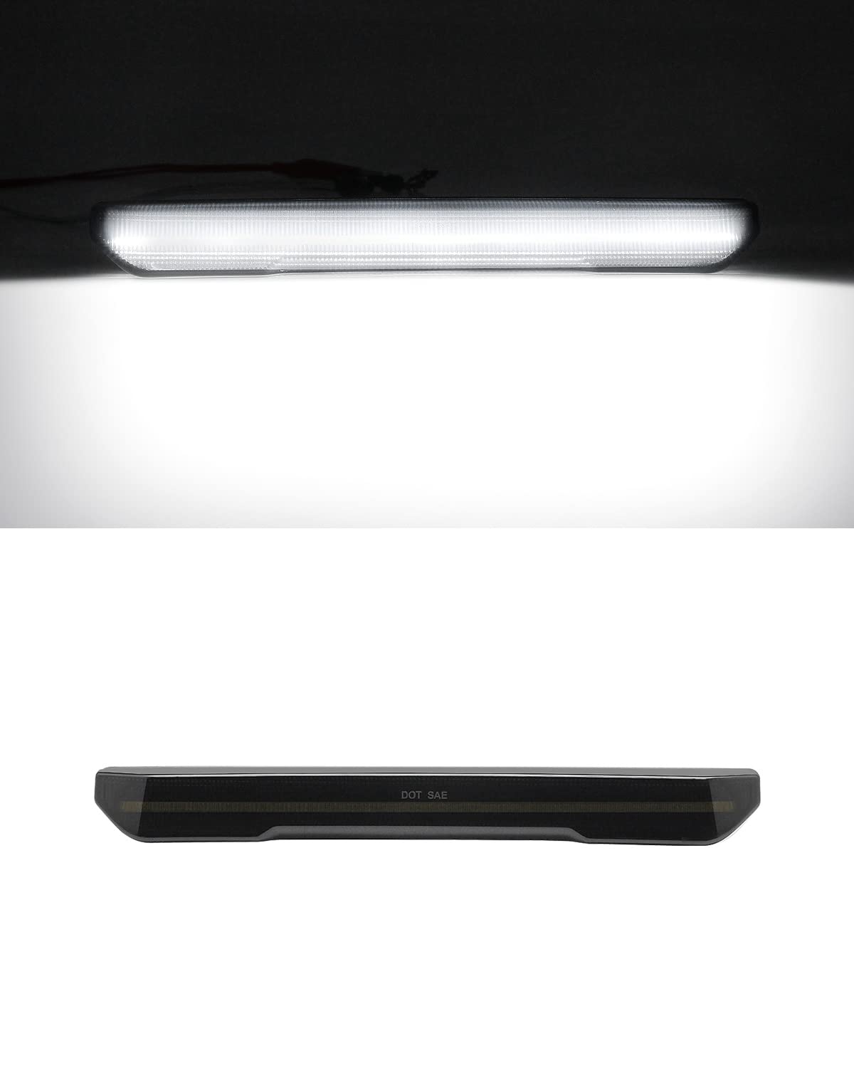 Mynoway rear side marker lamp front view highlighting clean lines and visibility
