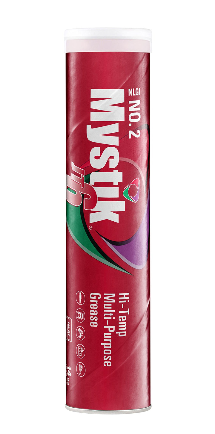 Mystik JT-6 front packaging showing 14 oz tube and product name for easy identification