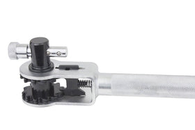 Mytee Products chrome finish reflecting light that resists corrosion and wear
