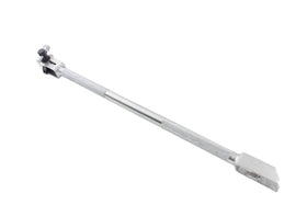 Mytee Products front view of chrome winch bar showing full length and shape for leverage