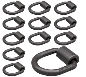Mytee Products front view showing 12-pack D rings and clear labeling benefit durability
