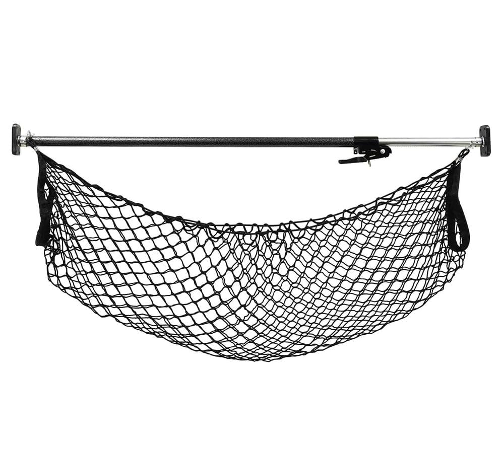 Mytee Products cargo bar and net front view showing secure storage