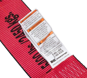 Mytee Products strap length shown with measuring tape for 30-foot scale