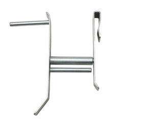 Mytee Products strap winder in use on flatbed coiling straps quickly to save time and reduce tangles