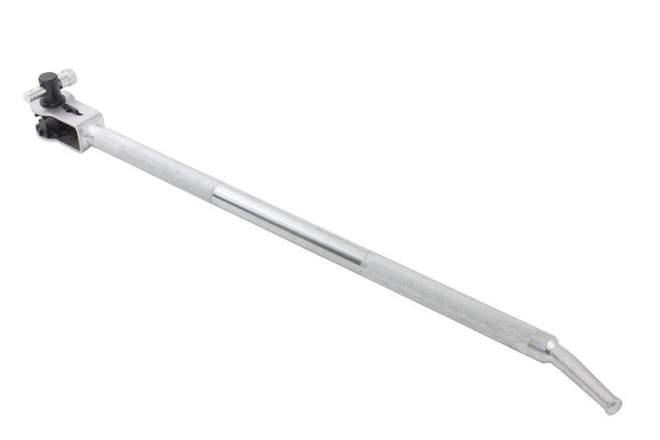 Mytee Products ratcheting winch bar front view showing chrome finish and sturdy construction