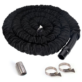 MytheeTale full 27 ft sewer hose kit front view shows included parts and easy install