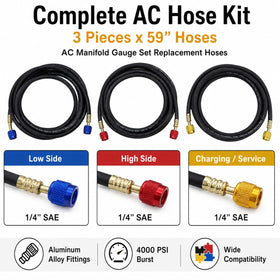 mytithger red blue yellow hoses color-coded for fast accurate hookups