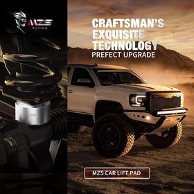 MZS bolt pattern and hardware view showing exact-fit holes and secure mounting benefit