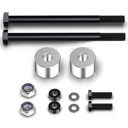 MZS front view of drop kit showing precise fit and improved alignment benefit