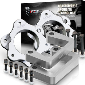 MZS front leveling kit packaging showing contents and branding, clear product identification benefit
