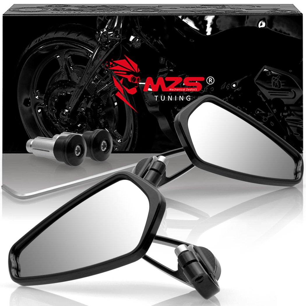 MZS lifestyle shot on a city ride highlighting clear rear visibility benefit