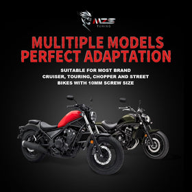 MZS matte-black housing label showing durable finish and weather protection