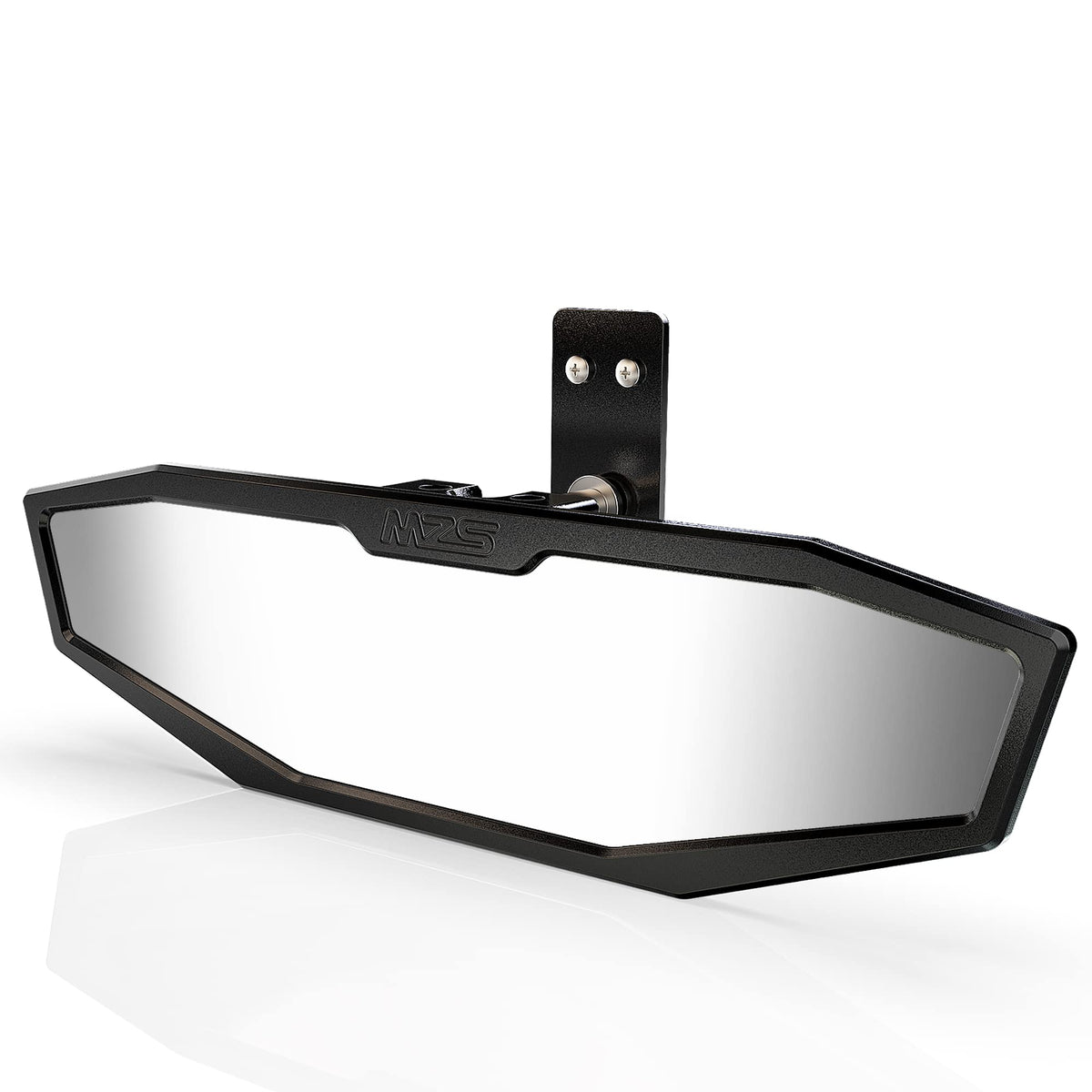 MZS front view mounted on Ranger showing full-width visibility benefit