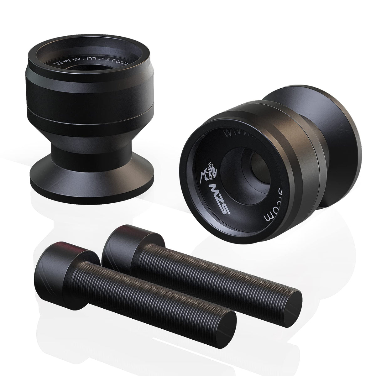 MZS front view of spool set showing finish and fit benefits