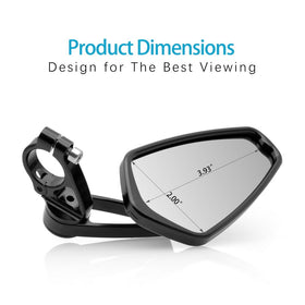 MZS stem pivot showing 180-degree adjustability for personalized sightlines