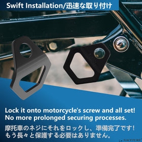NACETURE anchor in truck bed with strap showing stable cargo restraint and peace of mind