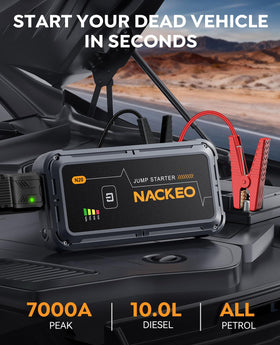 NACKEO held in hand to show compact size and portability benefit
