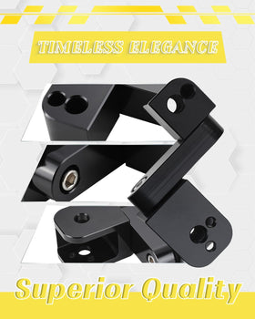 NACORE pair of footrest brackets in package ready for installation