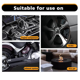NADAMOO exhaust pipe restoration example illustrating rust protection and renewed appearance
