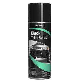 NADAMOO aerosol can front view showing label and satin black benefit