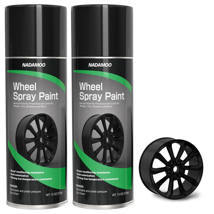 NADAMOO front cans showing semi-gloss black finish and kit benefit