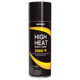 NADAMOO aerosol can front view showing label and matte black benefit