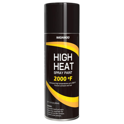 NADAMOO aerosol can front view showing label and matte black benefit