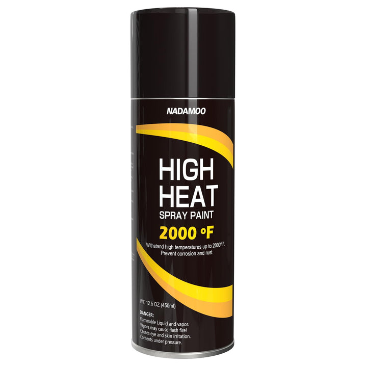 NADAMOO aerosol can front view showing label and matte black benefit