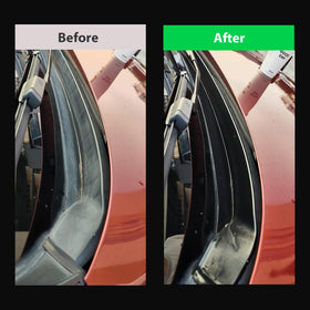 NADAMOO lifestyle driveway scene with restored trim giving fresh look