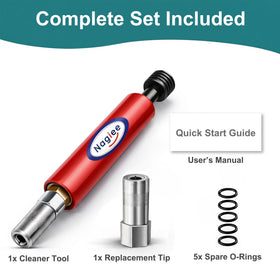 Nagiee close-up of replacement tip showing secure fit and easy swap for uninterrupted use