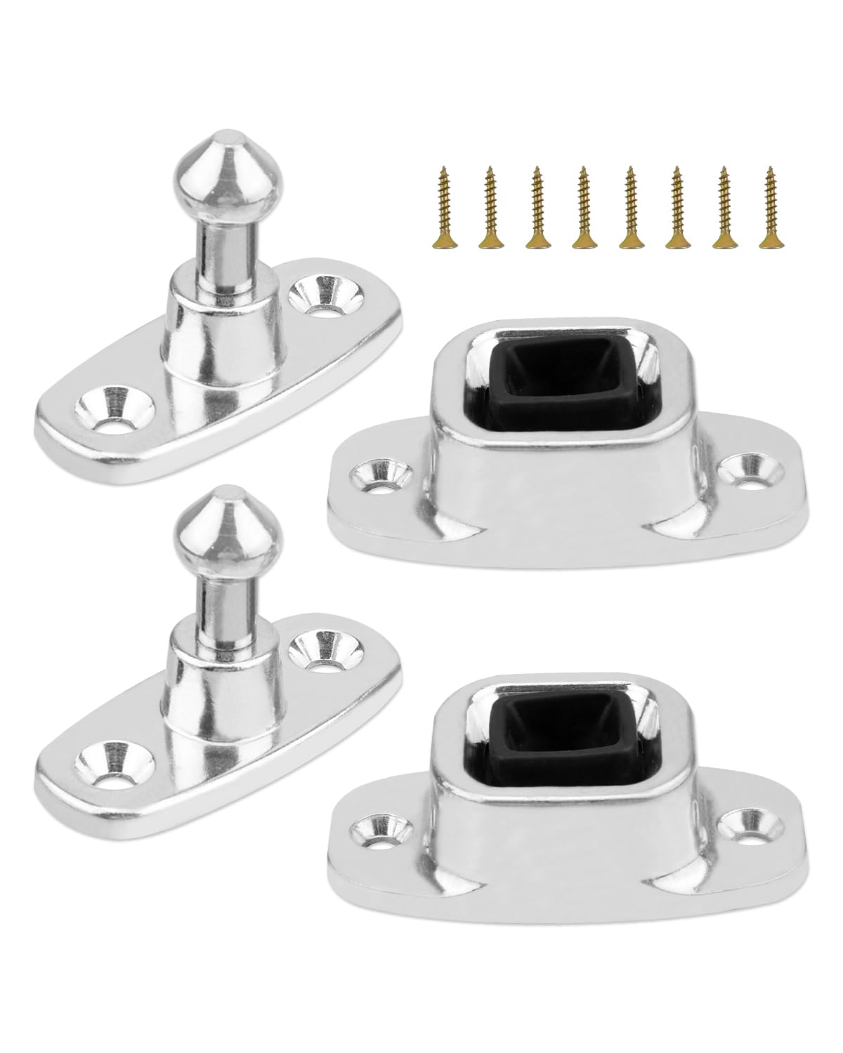 Nahntaipy front view of two-pack door holders showing compact secure design and durability